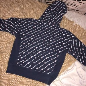 Blue Champion Hoodie